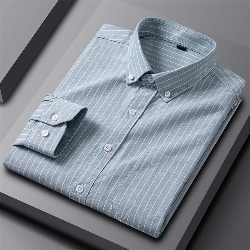 Givalli - Elegante Oxford Overhemd voor Heren