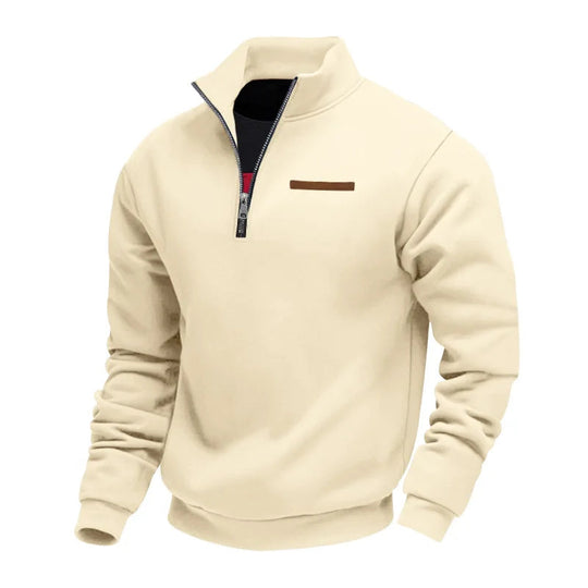 Casual Fleece Hoodie with Zipper