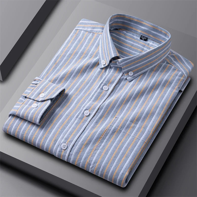 Givalli - Elegante Oxford Overhemd voor Heren
