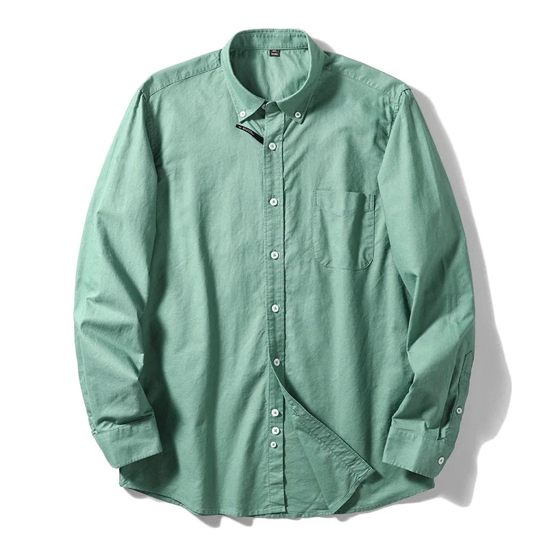 Katoenen heren shirt