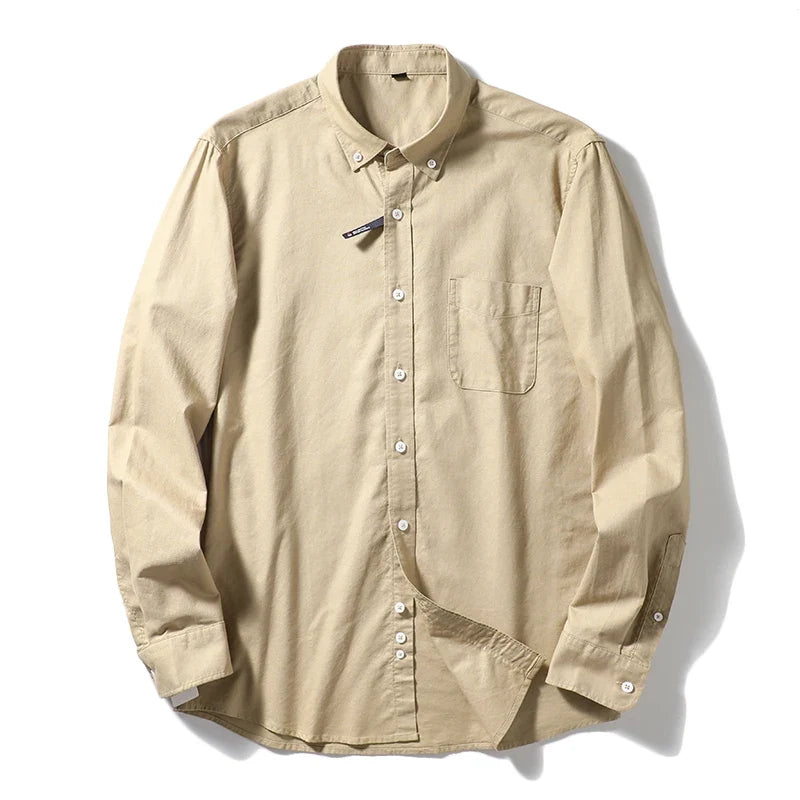 Katoenen heren shirt