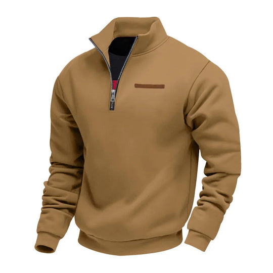 Casual Fleece Hoodie with Zipper