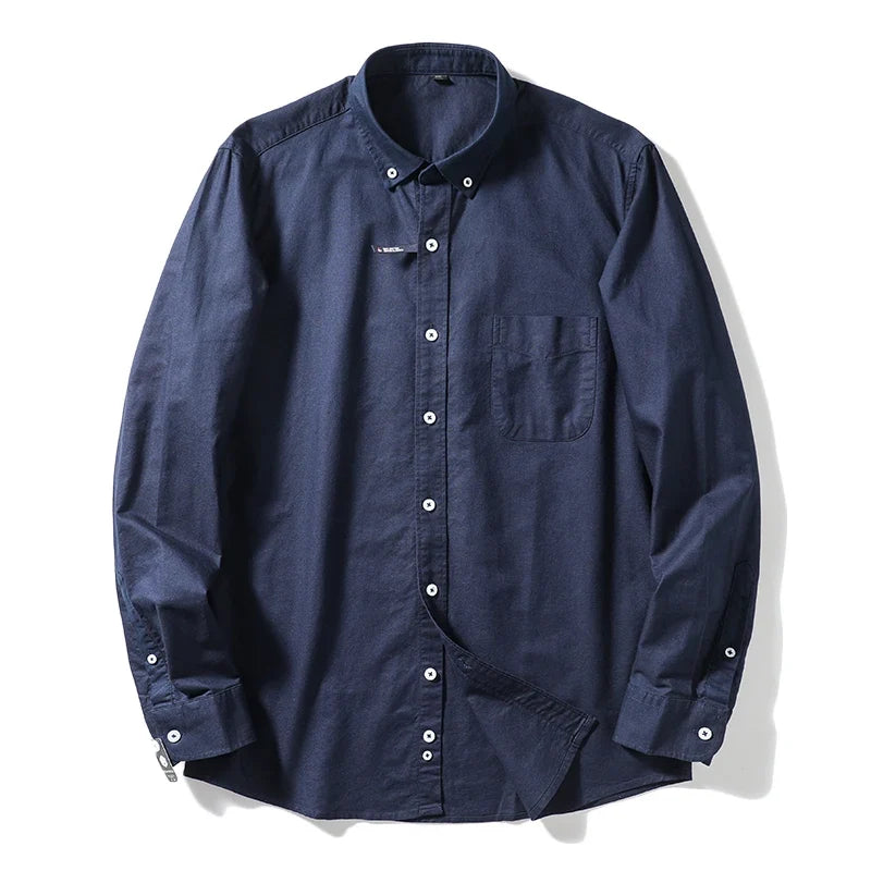 Katoenen heren shirt
