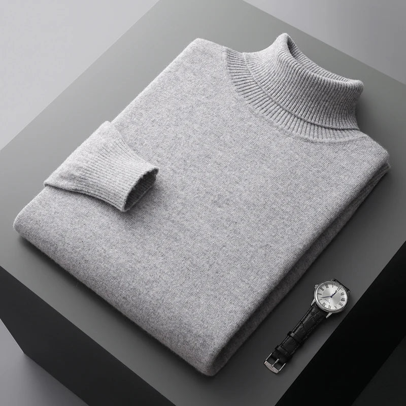 Merino Wool Monaco Turtleneck