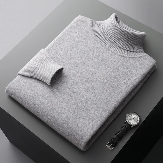 Merino Wool Monaco Turtleneck