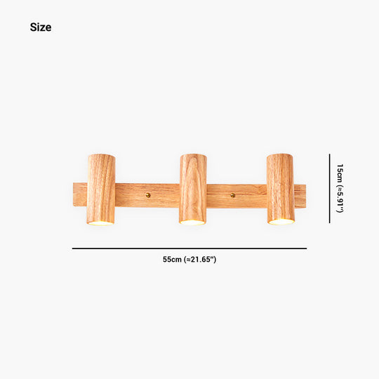 Scandinavische Houten Plafondlamp