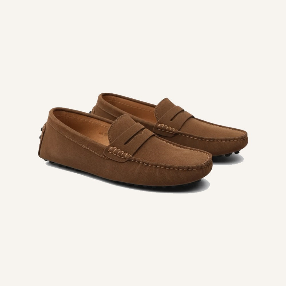 Verfijnde Suède Driver Schoenen - Cortez Stijl