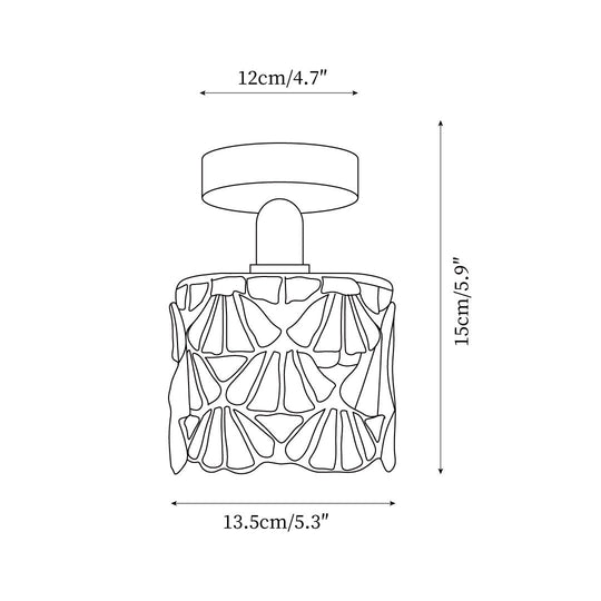 Retro Hanglamp met Tradiitioneel Design