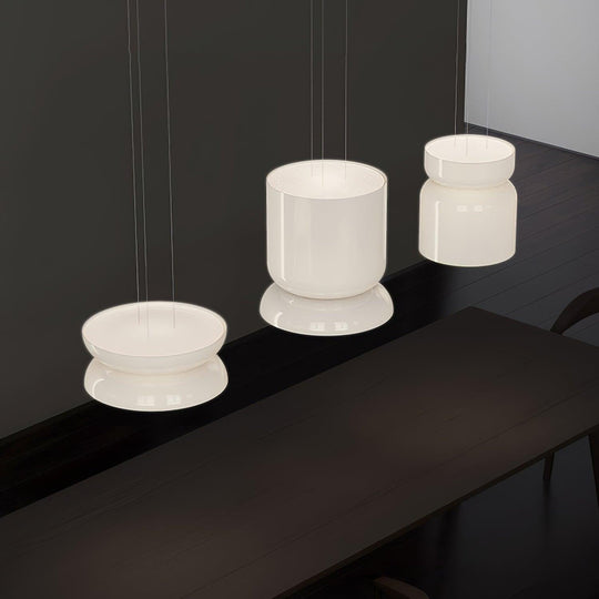 Moderne Glazen LED Hanglamp | Minimalistische Hanglamp Voor Eettafel & Keuken