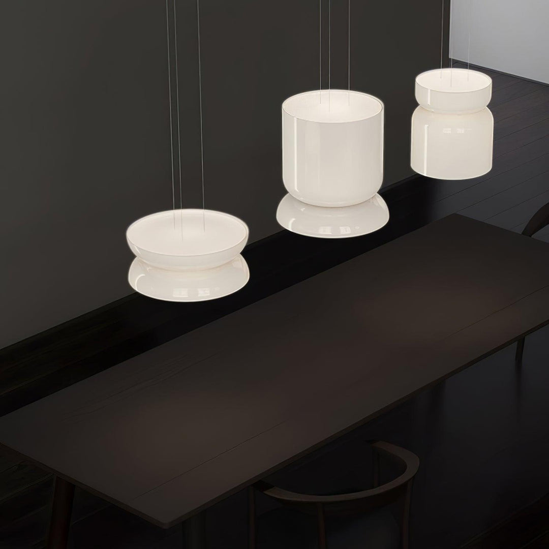Moderne Glazen LED Hanglamp | Minimalistische Hanglamp Voor Eettafel & Keuken