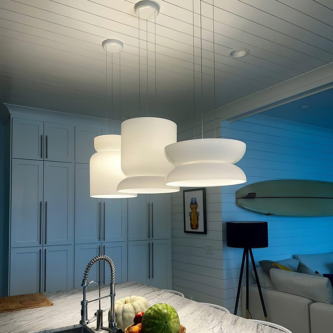 Moderne Glazen LED Hanglamp | Minimalistische Hanglamp Voor Eettafel & Keuken
