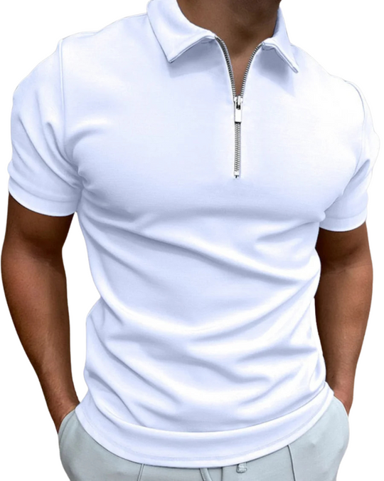 Poloshirt met Rits