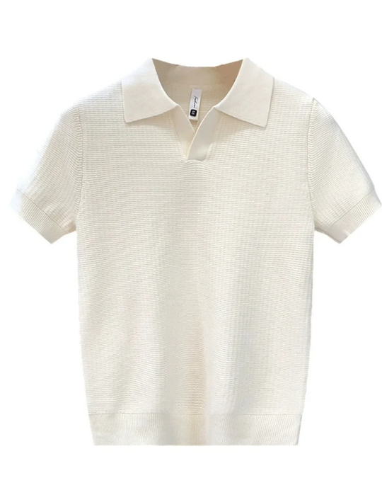 Gebreid Poloshirt voor Dames