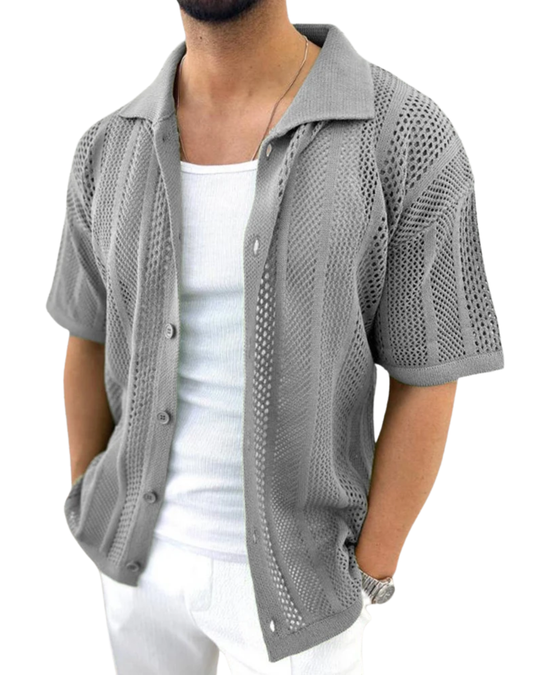 Chic Gebreid Shirt