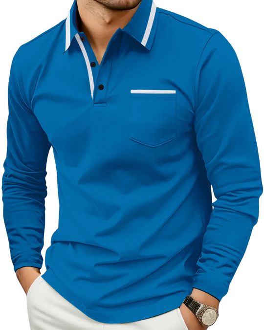 Relaxed Polo Sweater