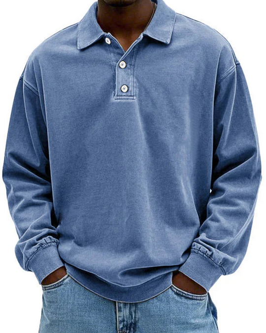 Luxury Polo Sweater