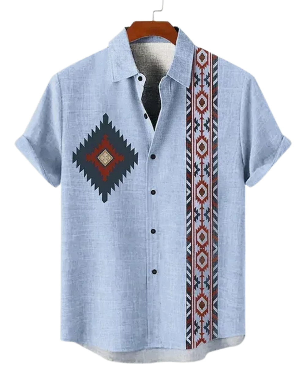Retro Korte Mouwen T-shirt