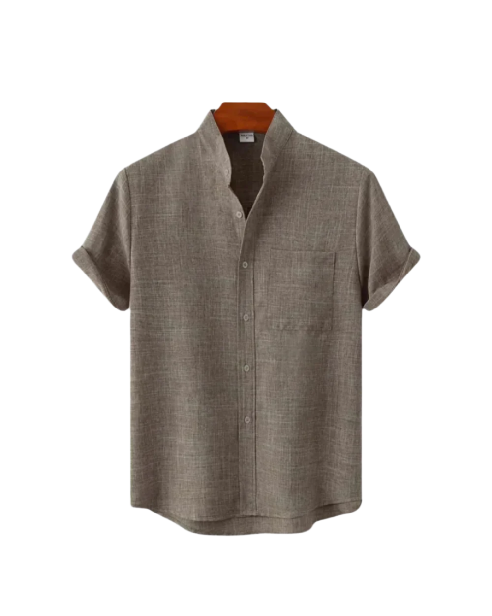 Korte Mouwen Venetiaans Linnen Shirt