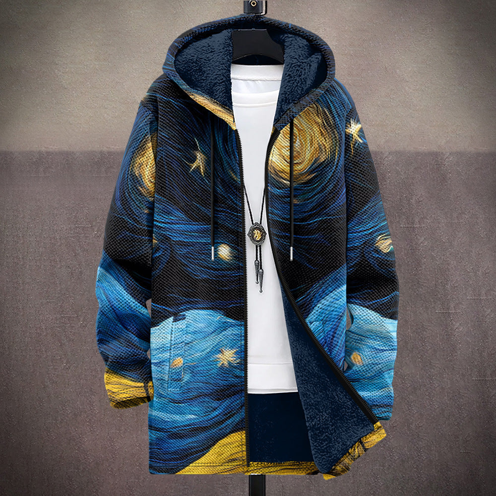 Waverley™ | Luxe Cardigan met Artistieke Inspiratie