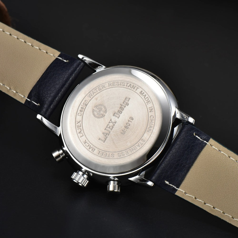 Zeppelin 100 Jaar Blauwe Chronograaf Watch