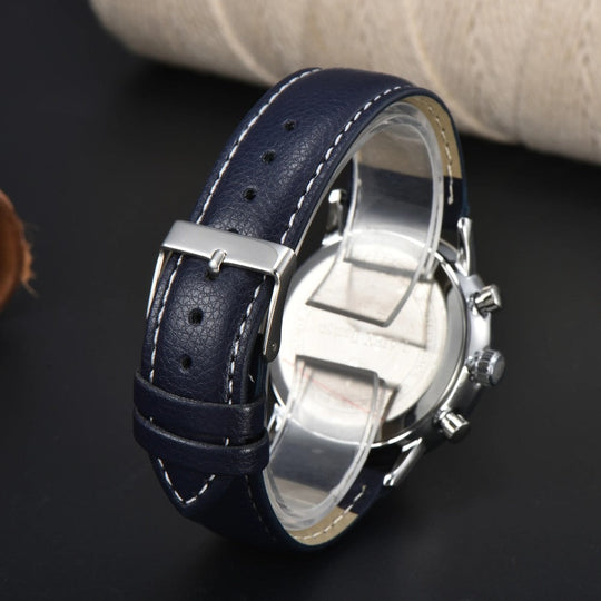 Zeppelin 100 Jaar Blauwe Chronograaf Watch