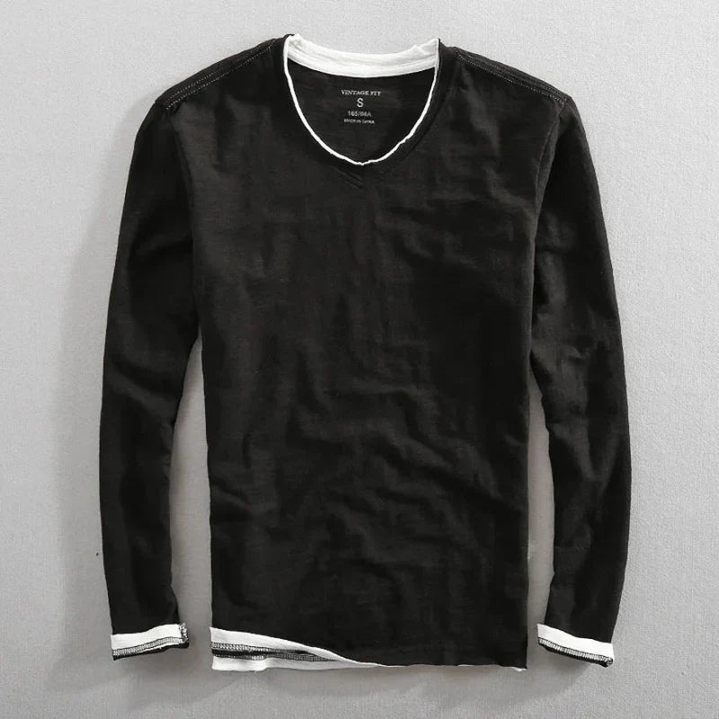 Vintage Paris Lange Mouwen T-shirt