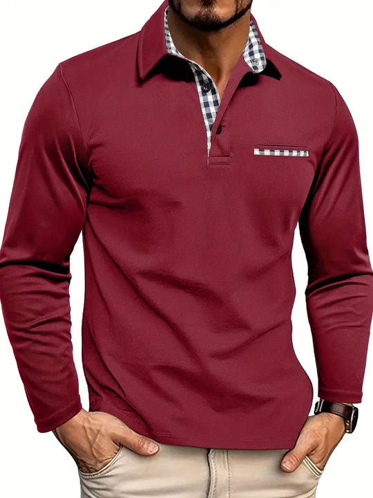 Lange Mouwen Poloshirt