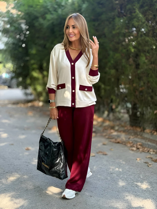 Verona™ | Modieuze 2-Delige Casual Set