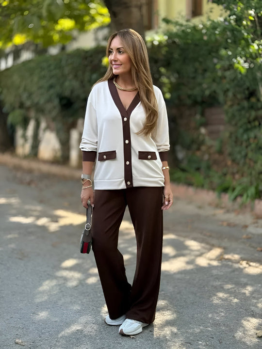 Verona™ | Modieuze 2-Delige Casual Set