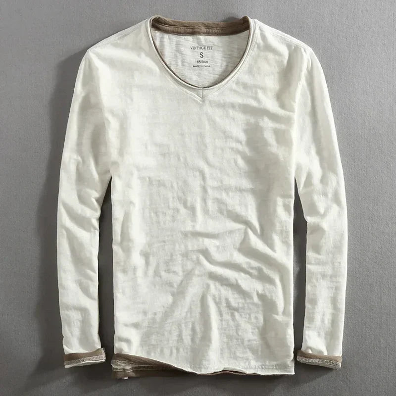 Vintage Paris Lange Mouwen T-shirt