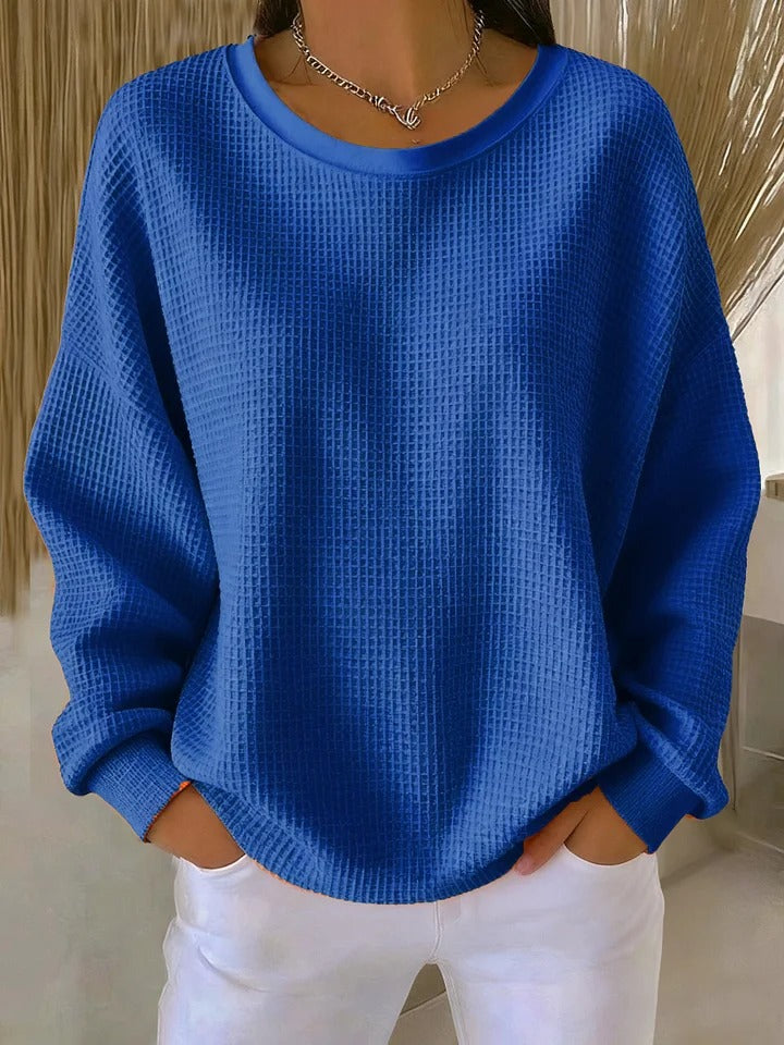 Sari™ | Casual Textuur Gebreide Trui