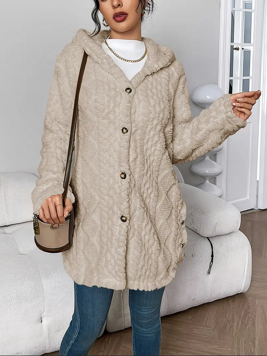 Lisa™ | Warme Teddyjas met Capuchon