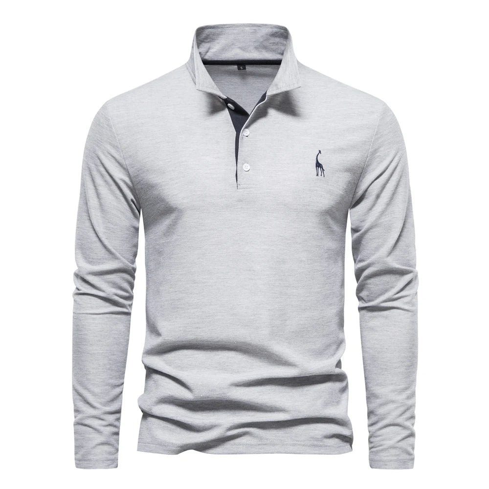 Casual Lange Mouwen Poloshirt