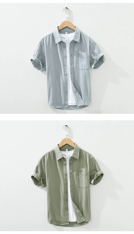 Korte Mouwen Katoenen T-shirt