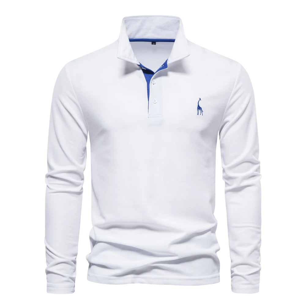 Casual Lange Mouwen Poloshirt