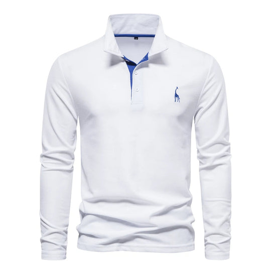 Casual Lange Mouwen Poloshirt