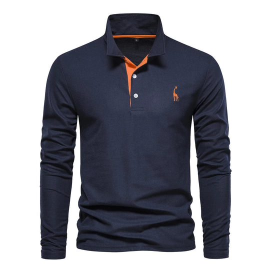 Casual Lange Mouwen Poloshirt