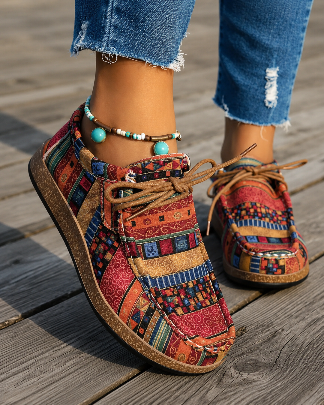 Loes™ | Kleurrijke Orthopedische Schoenen Met Flexibele Zool