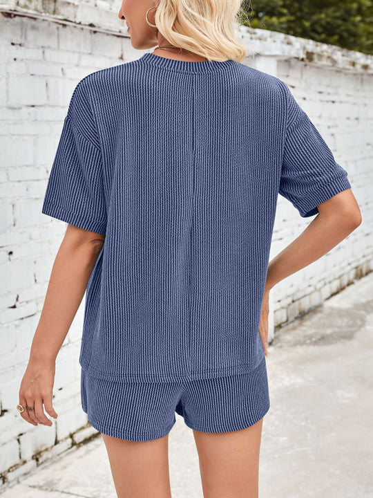 Jinte™ | Comfortabele ribstof loungewear set