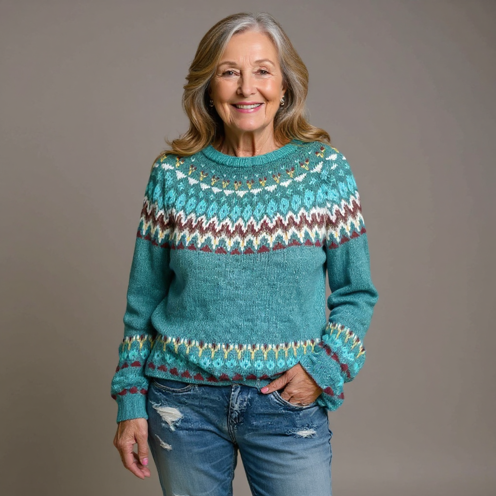 Gloria | Vintage Eilandpullover