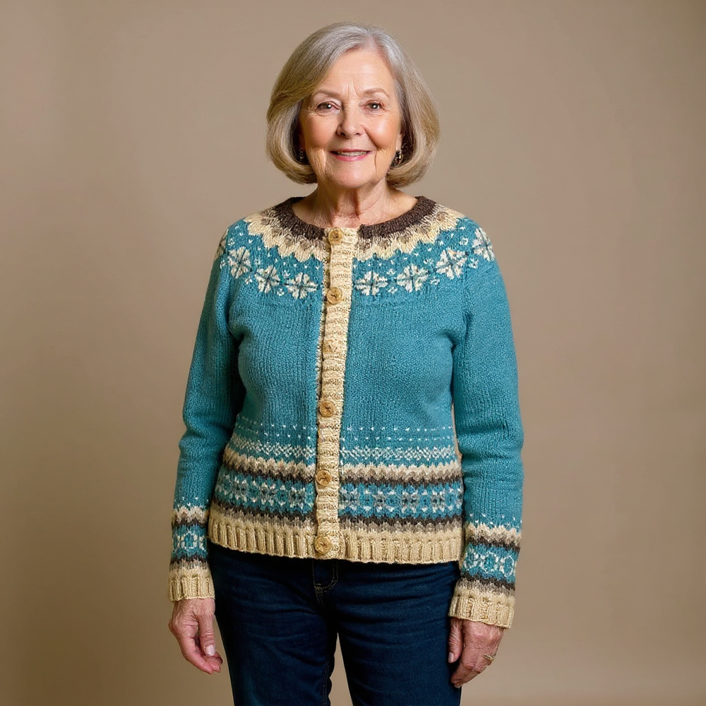 Cassandra | Vintage Island-Cardigan