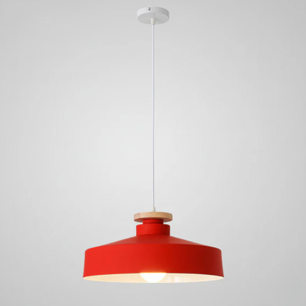Scandinavische Houten Hanglamp | Moderne Minimalistische Plafondlamp