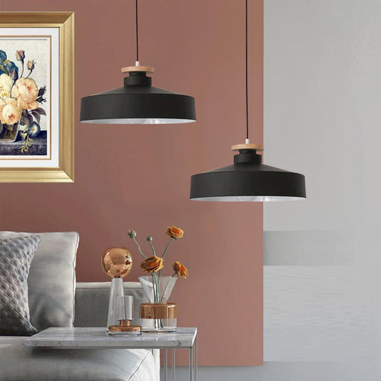 Scandinavische Houten Hanglamp | Moderne Minimalistische Plafondlamp