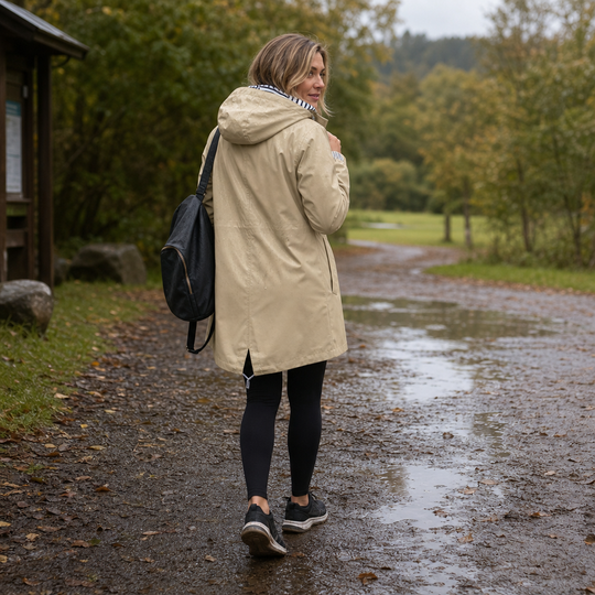 Rainfell – Waterdichte Gevoerde Inpakbare Regenjas