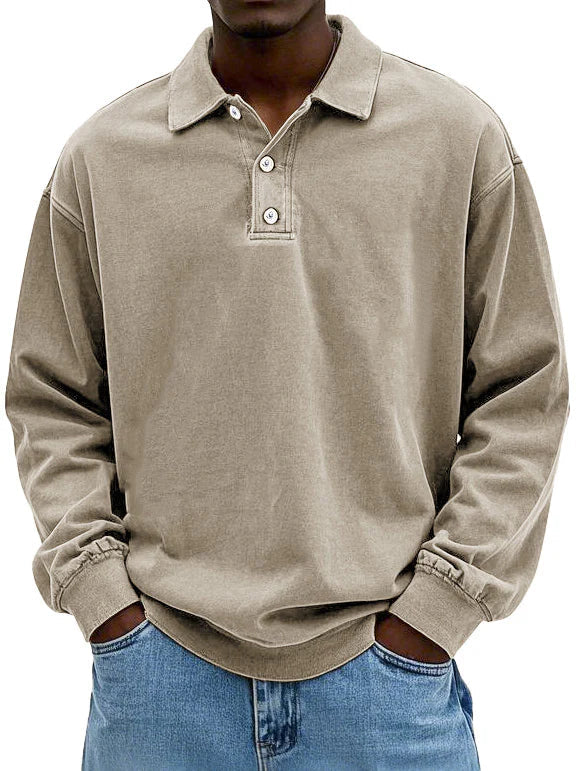 Luxury Polo Sweater