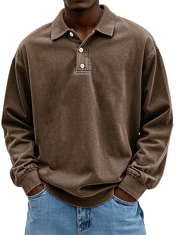 Luxury Polo Sweater