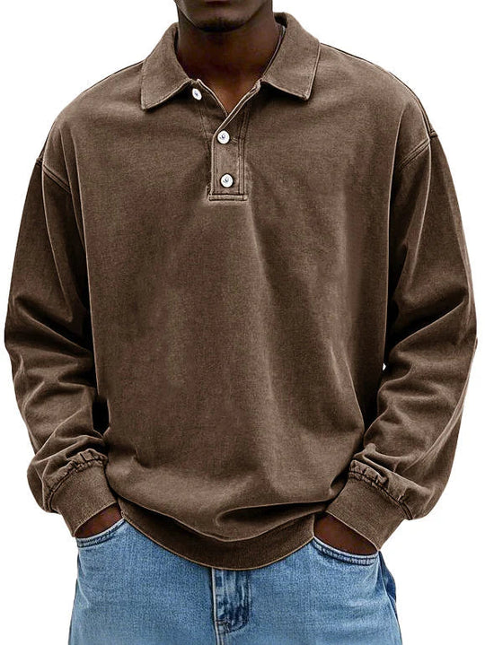 Luxury Polo Sweater