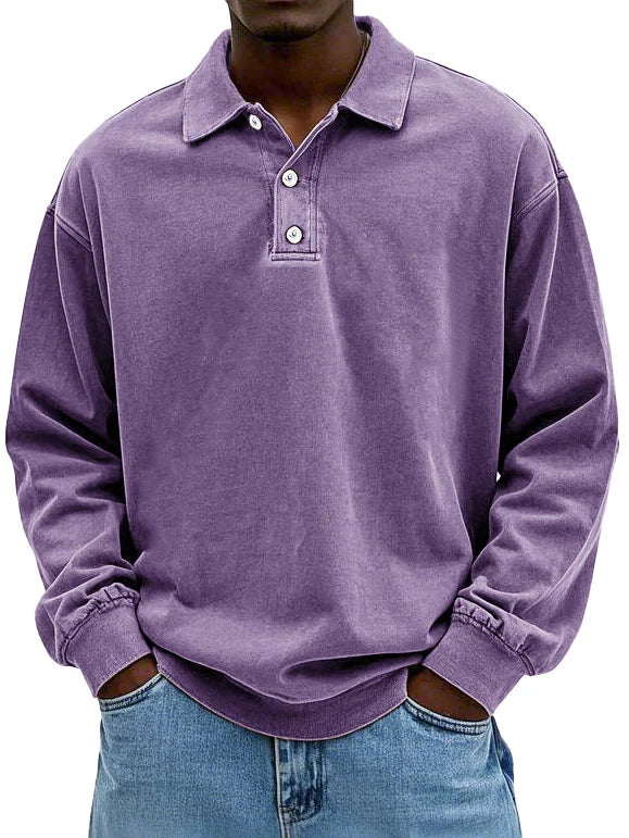Luxury Polo Sweater
