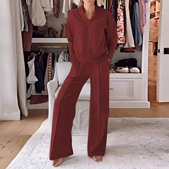 Hanna's set™ | Casual bijpassende set