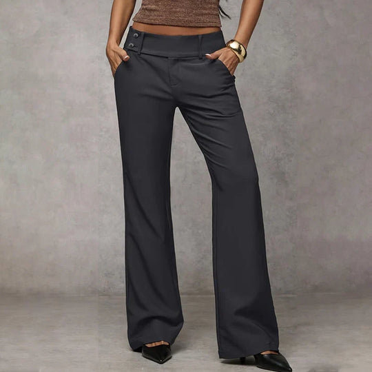 Sanne™ | Elegante Wijde Pijp Broek